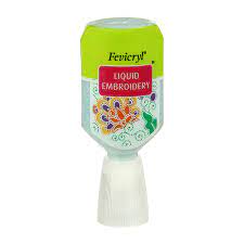 [0260912] Fevicryl Liquid Embroider 20ml 416 Aqua Blue