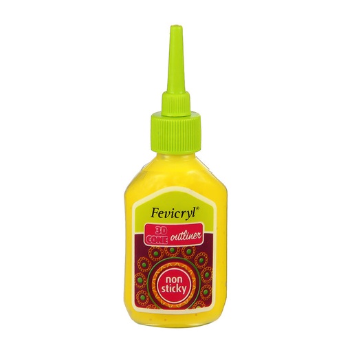 [0260916] Fevicryl Outliner 20ml Regular 703 Yellow