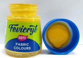 [0260930] Fevicryl Fabric Colour 20ml 203 Chrome Yellow