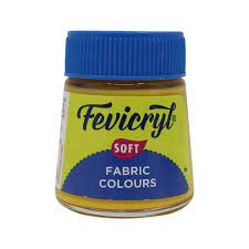 [0260933] Fevicryl Fabric Colour 20ml 209 Golden Yellow