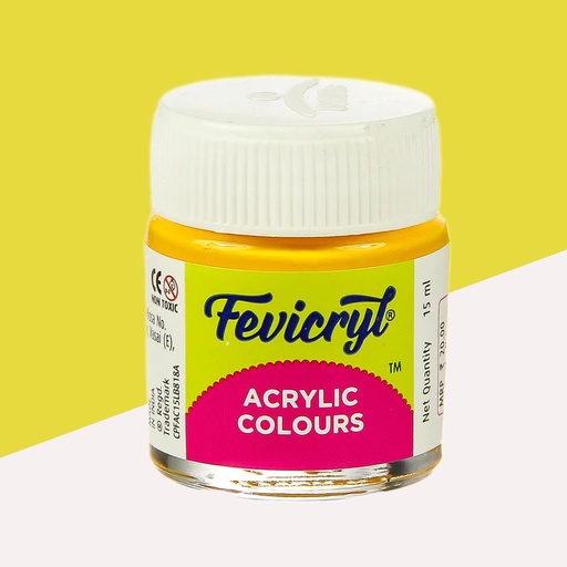 [0260959] Fevicryl Regular 15ml 11 Lemon Yellow