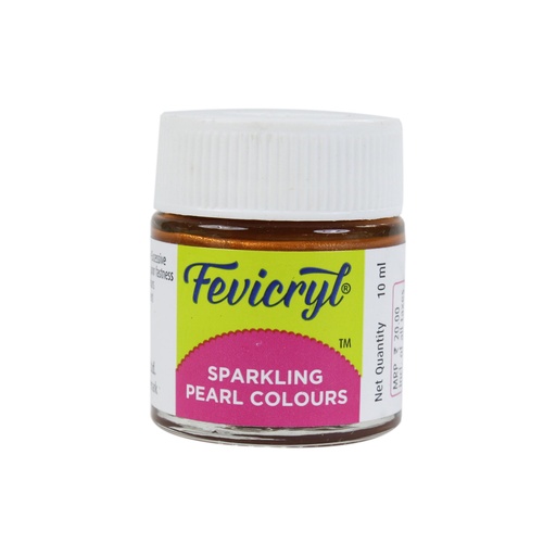 [0260974] Fevicryl Sparkling Pearl 10ml 914 Dark Copper