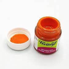[0260981] Fevicryl Sparkling Pearl 10ml 903 Orange