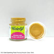 [0260984] Fevicryl Sparkling Pearl 10ml 912 Gold