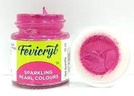 [0260985] Fevicryl Sparkling Pearl 10ml 913 Light Pink