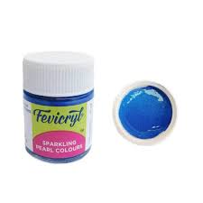 [0260995] Fevicryl Sparkling Pearl 10ml 904 Dark Blue