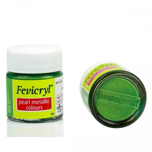 [0260998] Fevicryl Pearl Metallic 10ml 357 Green