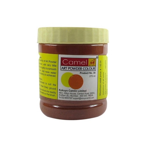 [0261027] Art Powder Colour  Burnt Sienna 275 ML