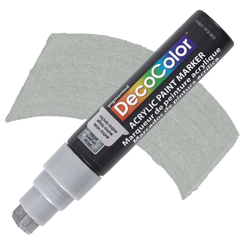 [0261700] Marvy Acrylic Marker Extra Wide - Silver
