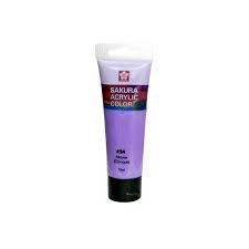 [0261713] Sakura Acrylic Colours 75 ML Tube 24 Mauve