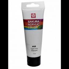 [0261716] Sakura Acrylic Colours 75 ML Tube 44 Cool Gray