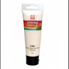 [0261724] Acrylic Colour 75 ML Tube 108 Naples Yellow