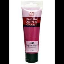 [0261735] Sakura Acrylic-C 75 ML Tube 21 Rose