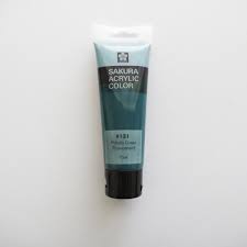 [0261736] Sakura Acrylic Colours 75 ML Tube131 Phthalo Green