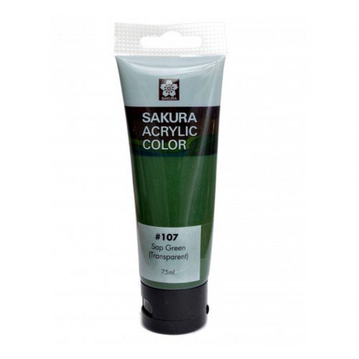 [0261739] Sakura Acrylic Colours 75 ML Tube 107 Sap Green