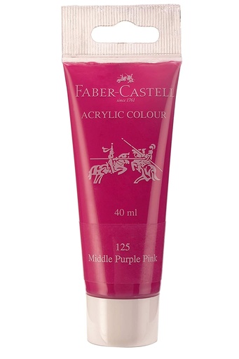 [0261746] Acrylic Colours 40 ml Tube Middle Pink Purple