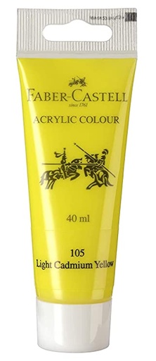 [0261750] Acrylic Colours 40 ml Tube Light Cadmium Yellow