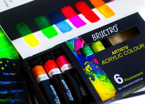 [0262028] Artists Acrylic Fluorescent Color set 6x12ml