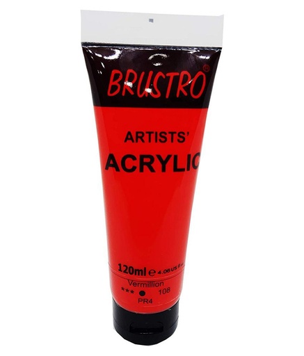 [0262039] Artists' Acrylic Color Vermilion 120 ML