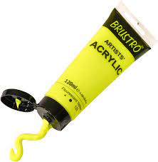 [0262053] Artists' Acrylic Fluorescent Coluor Yellow 120 ML