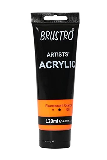 [0262054] Artists' Acrylic Fluorescent Color Orange 120 ML