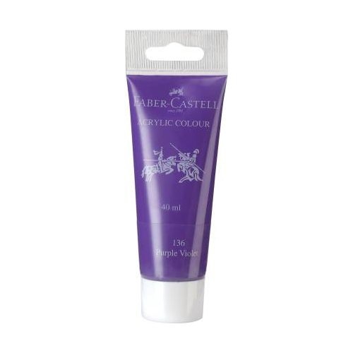 [0262136] Acrylic Colours 40 ml Tube Purple Violet