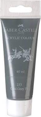 [0262143] Acrylic Colours 40ml Tube Cold Grey