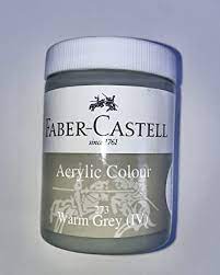 [0262149] Acrylic Colours 140 Ml Jar Warm Grey 