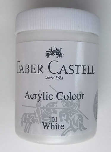 [0262162] Acrylic Colours 140 Ml Jar White