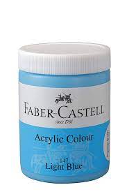 [0262166] Acrylic Colours 140 Ml Jar Light Blue 