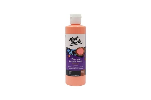 [0262172] Pouring Acrylic  240 ML - Coral