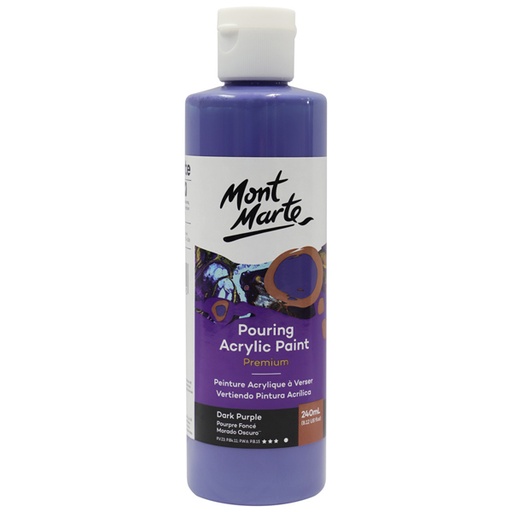 [0262174] Pouring Acrylic  240 ML - Dark Purple