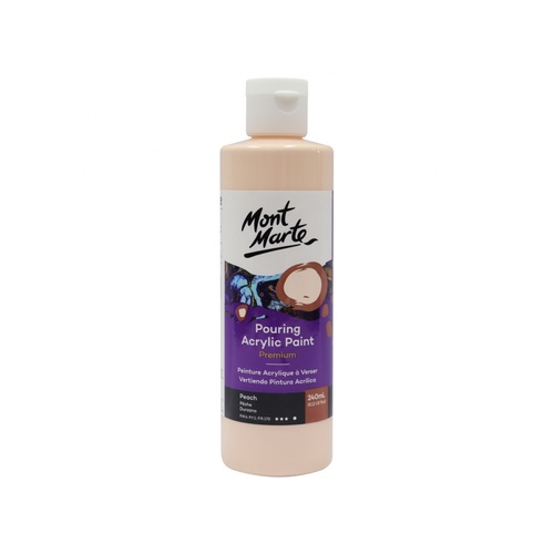 [0262184] Pouring Acrylic  240 ML - Peach 