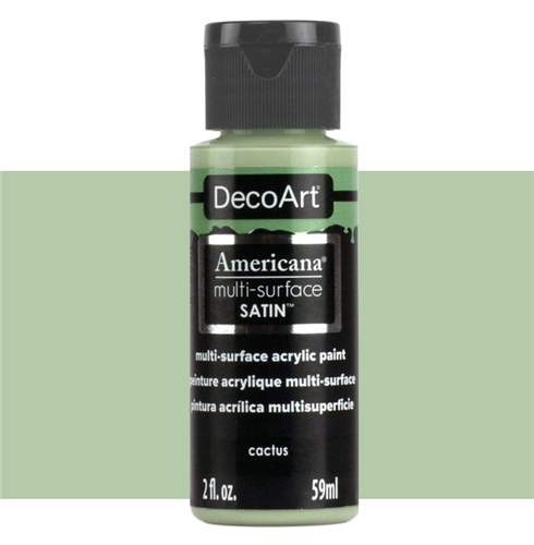 [0262208] Multi Surface Satin Acrylics 2 Oz. Cactus