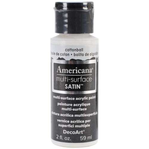 [0262216] Multi Surface Satin Acrylics Cotton Ball 2 Oz.