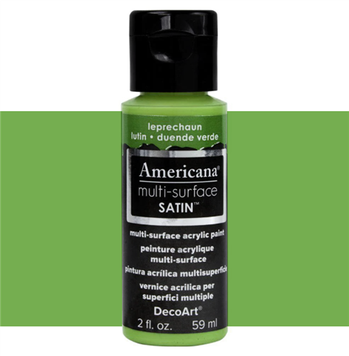 [0262227] Multi Surface Satin Acrylics 2 Oz. Leprechaun