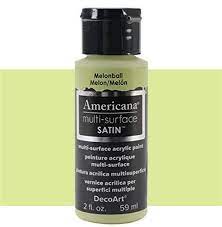 [0262229] Multi Surface Satin Acrylics 2 Oz. Melonball
