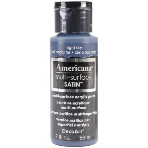 [0262232] Multi Surface Satin Acrylics 2 Oz. Night sky