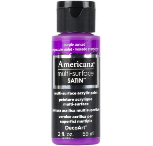 [0262239] Multi-Surface Satin Acrylics 2 Oz. Purple Sun