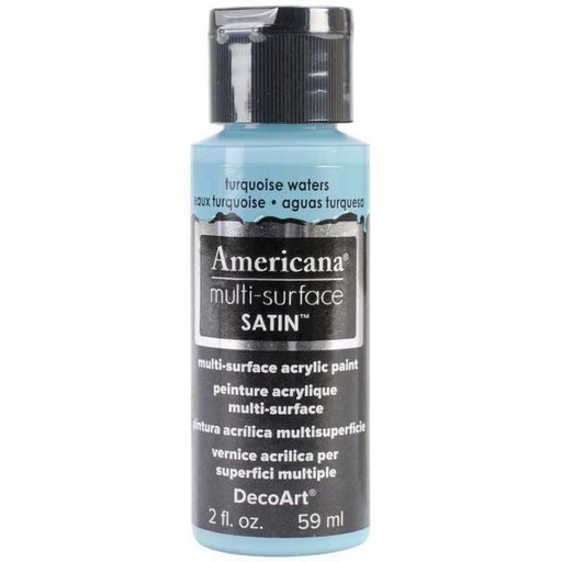 [0262248] Multi-Surface Satin Acrylics 2 Oz. Turquoise Water