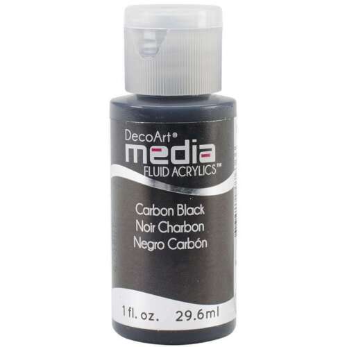 [0262274] Media Fluid Acrylics 1 Oz. Carbon Black S1