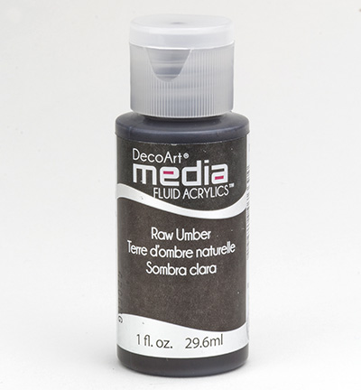 [0262281] Media Fluid Acrylics 1 Oz. - Raw Umber S1