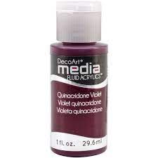 [0262309] Media Fluid Acrylics 1 Oz. Quinacridone Violet S4