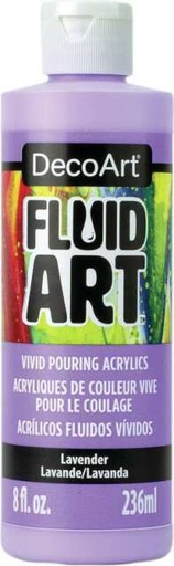 [0262324] Ready to Pour Acrylic 8 Oz. Lavender