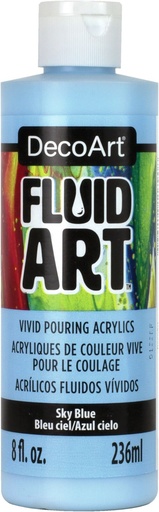 [0262331] Ready to Pour Acrylic 8 Oz. Sky Blue