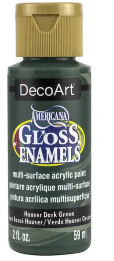 [0262361] Americana Gloss Enamels 2 Oz. Hauer Dark Green