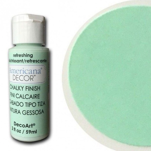 [0262375] Americana Chalky Finish Paint 2 Oz. Refreshing