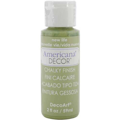 [0262376] Americana Chalky Finish Paint New life 2 Oz.