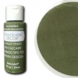 [0262377] Americana Chalky Finish Paint 2 Oz. Enchanted