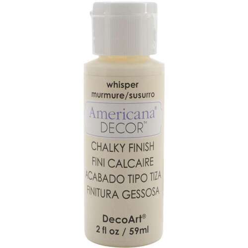 [0262384] Americana Chalky Finish Paint 2 Oz. Whisper